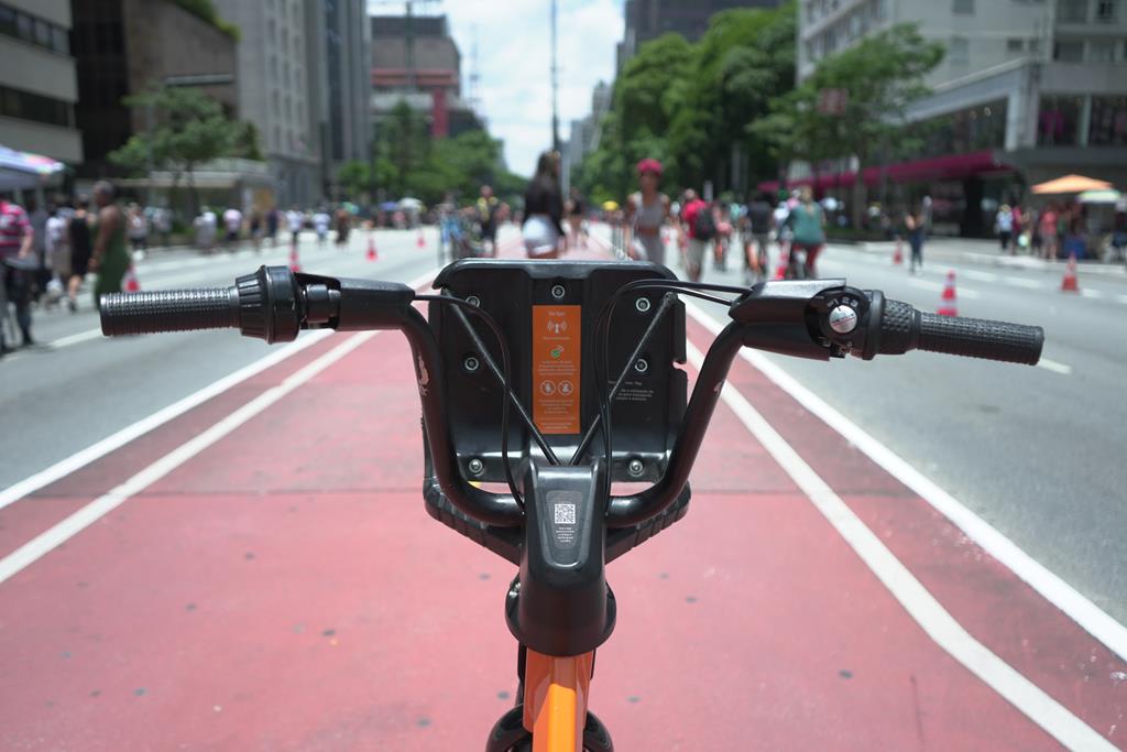 bike Tembici em São Paulo.