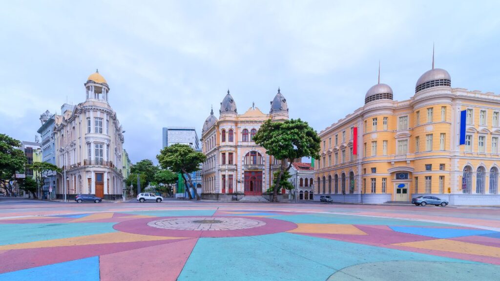 Praça do Marco Zero.