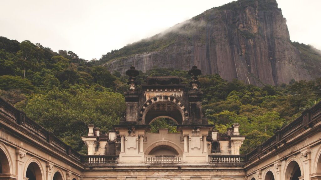 Corcovado visto do parque lage