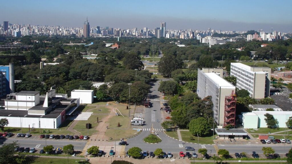 parte do complexo da universidade são paulo