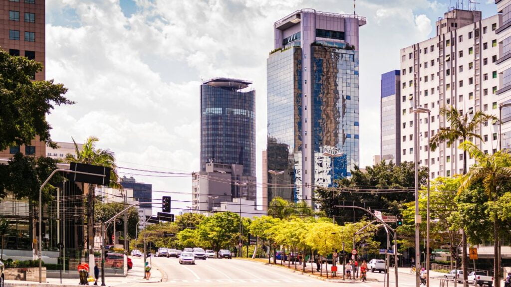 Ciclovia da Faria Lima em São Paulo